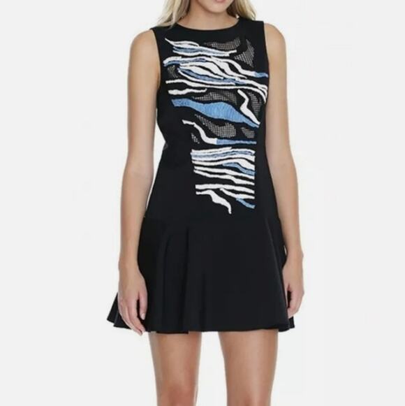 Tibi Dresses & Skirts - Tibi Baja Embroidered Cutout Dress- Size 4